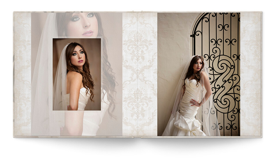 Black and White Bridal Book