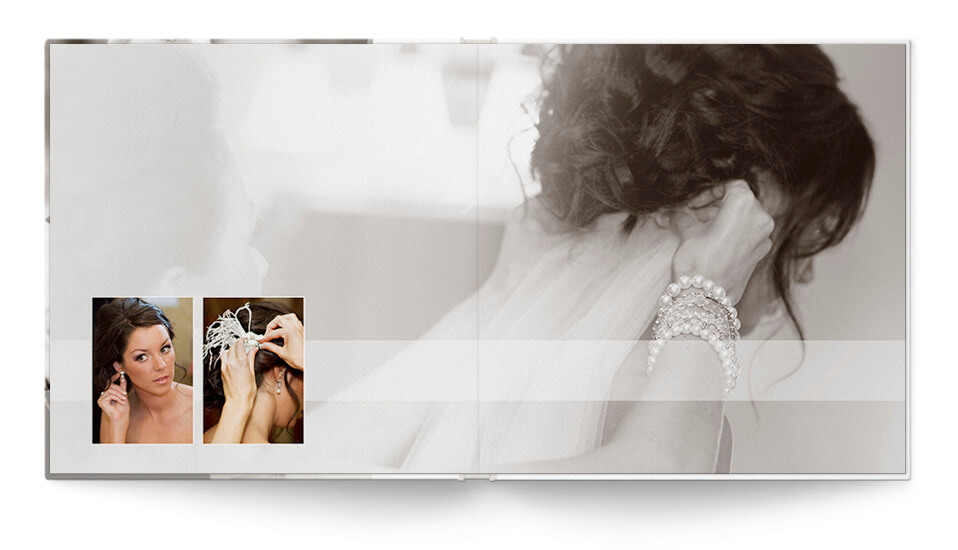 White Magazine Wedding Album