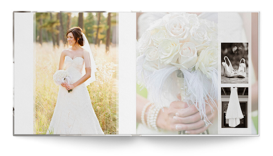 White Magazine Wedding Album