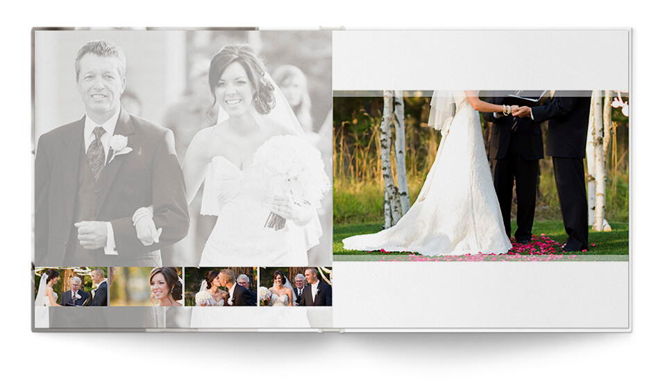 White Magazine Wedding Album