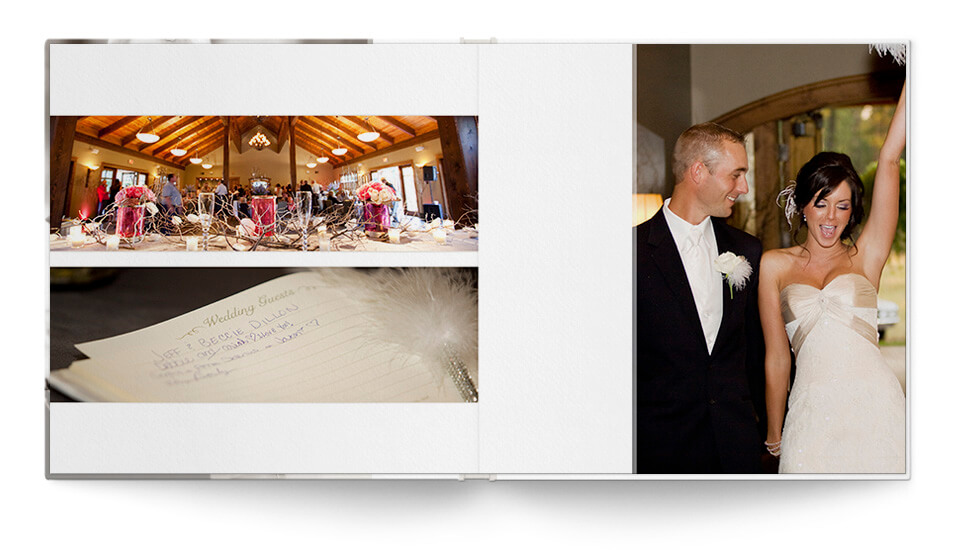 White Magazine Wedding Album