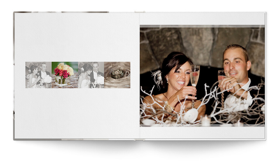 White Magazine Wedding Album