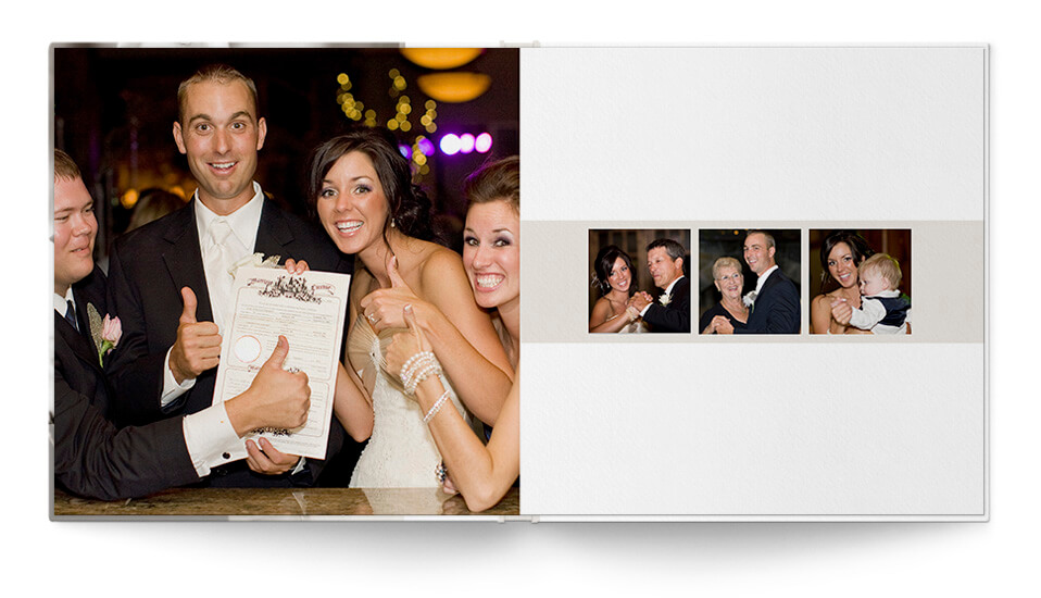 White Magazine Wedding Album