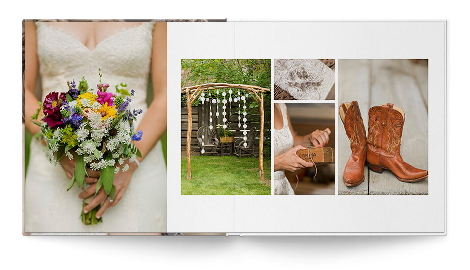 Petit Fleur Wedding Album