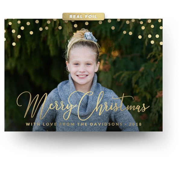 Fun Dots Christmas Card