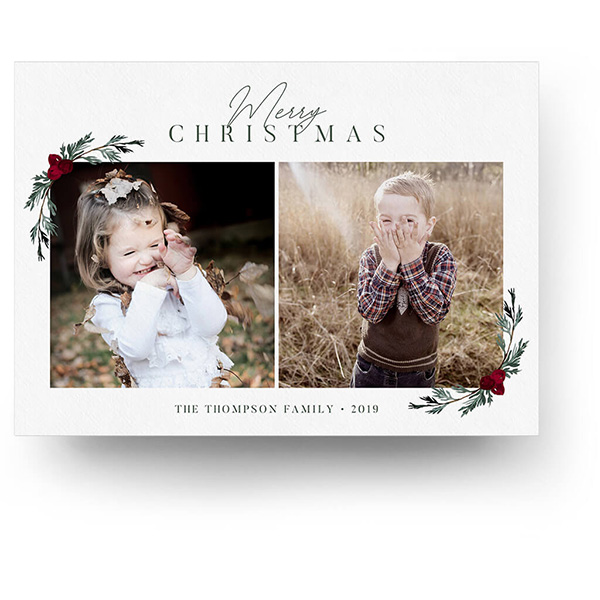 Double Fun Christmas Card