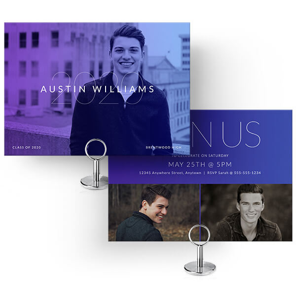 Color Shift Senior Graduation Card