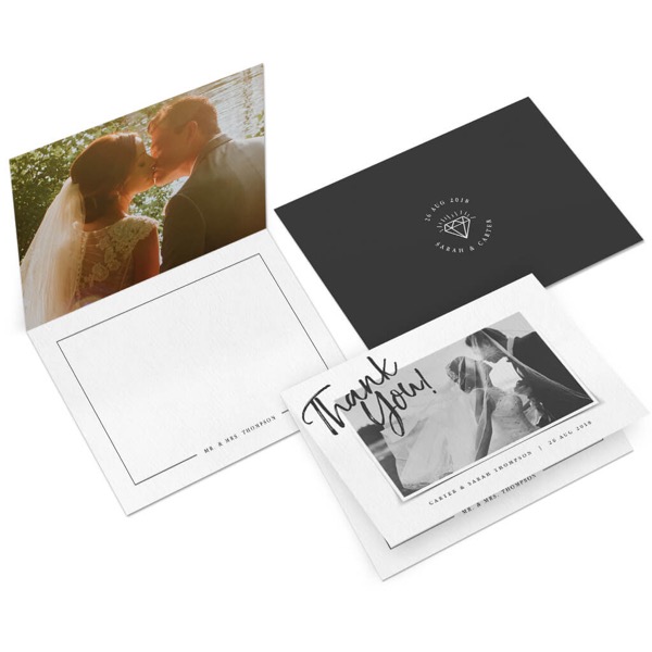 Picture Perfect Folding Thank You Card