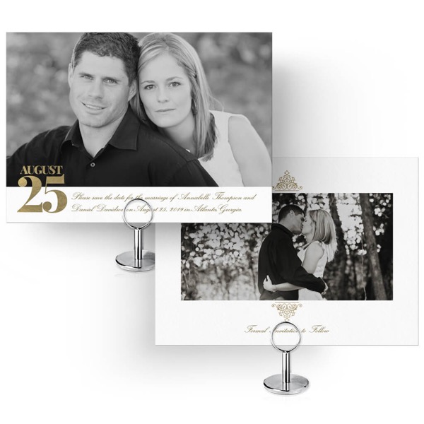 Elegance Save the Date Card