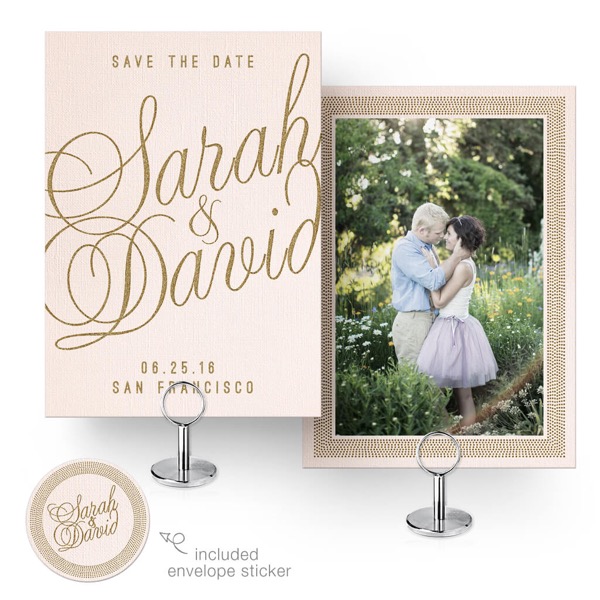 Lovely Save the Date Card